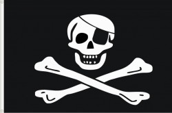 Bandera Pirata Jolly Roger.